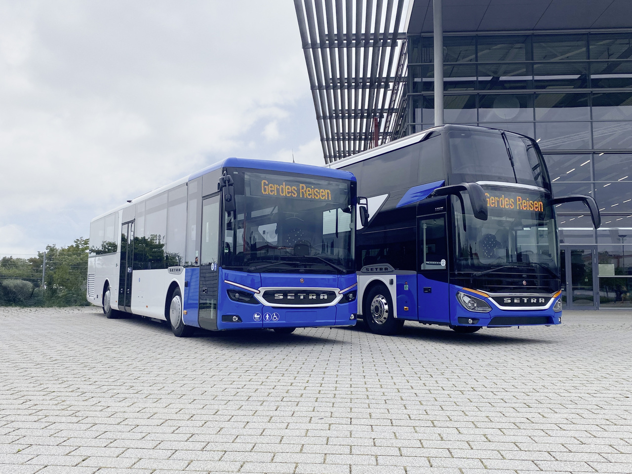 Setra buses with major orders from Germany
