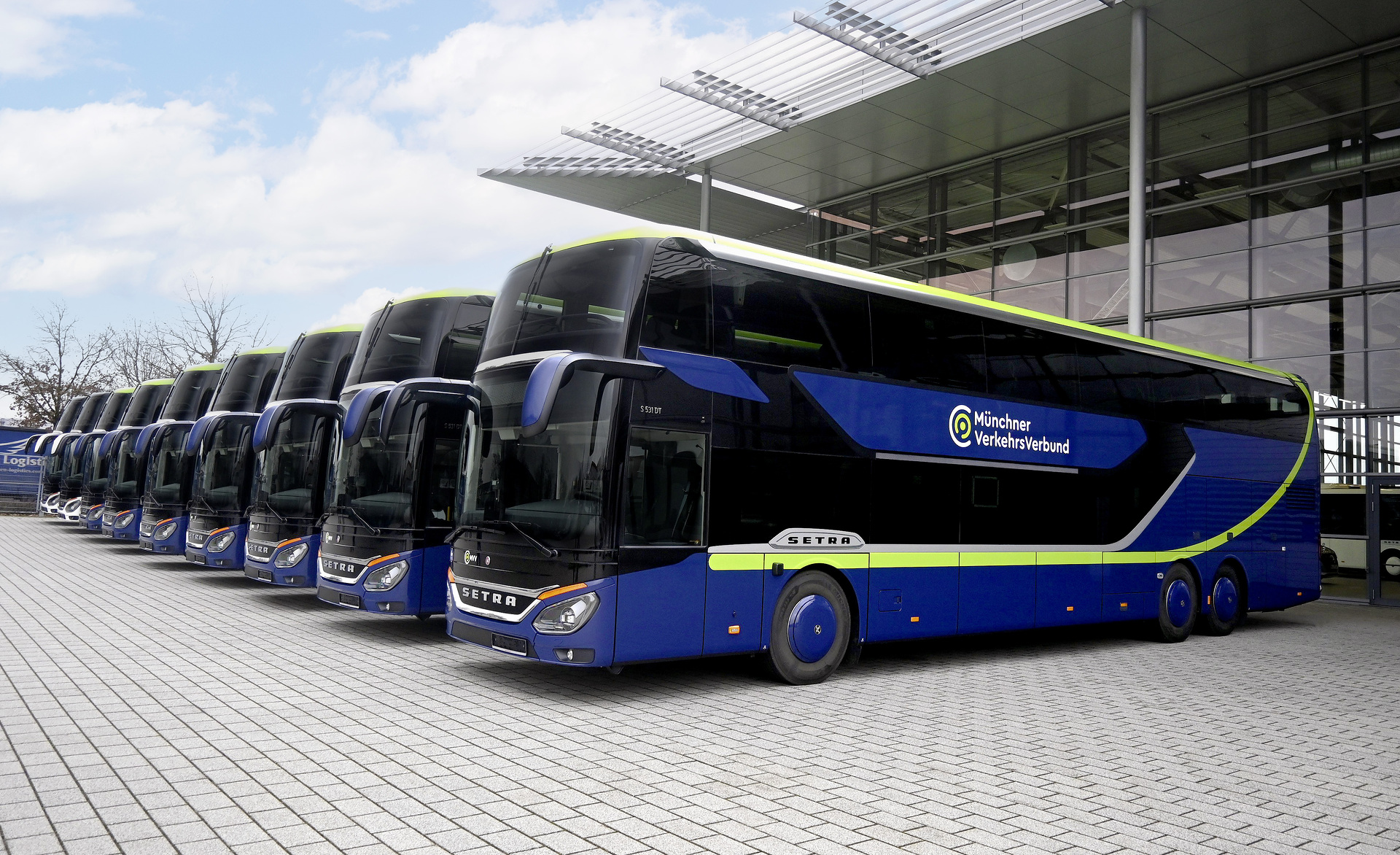 Setra buses with major orders from Germany