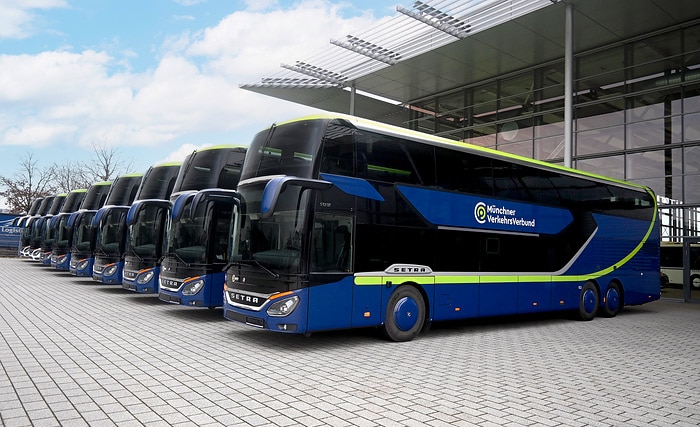 Setra buses with major orders from Germany