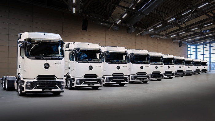Mercedes‑Benz Trucks und Girteka schließen Vereinbarung über 500 Actros L ProCabin
