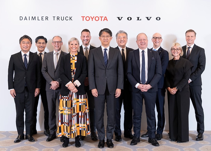 Toyota beabsichtigt Einstieg bei Brennstoffzellen-Joint-Venture cellcentric als gleichberechtigter Anteilseigner neben Daimler Truck und der Volvo Group