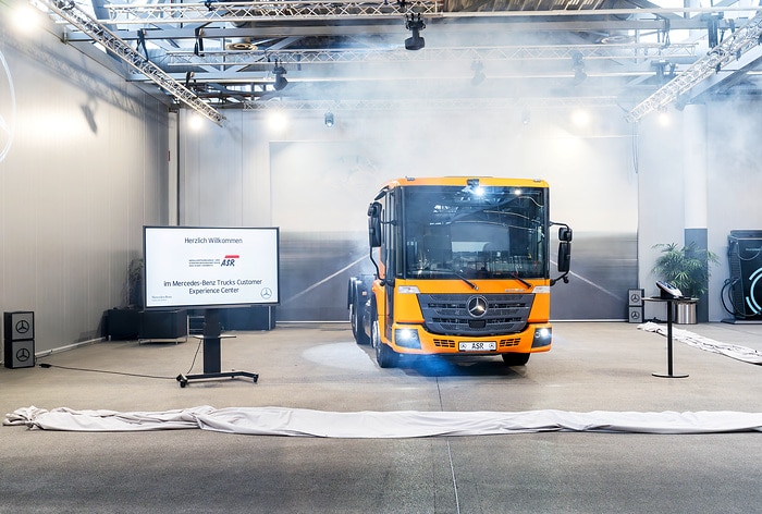 Stadtreinigung Chemnitz übernimmt elf neue Mercedes-Benz Econic für die Abfallentsorgung