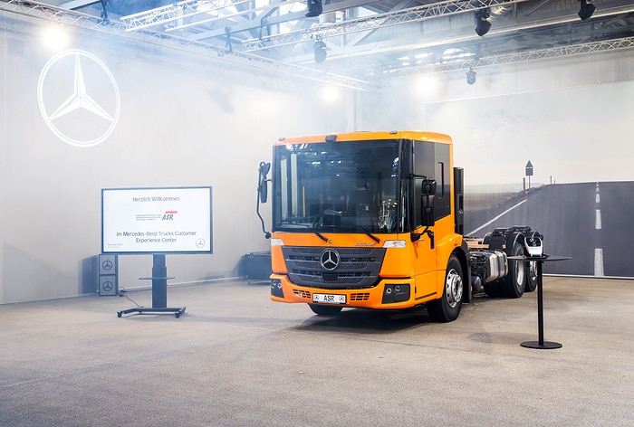 Stadtreinigung Chemnitz übernimmt elf neue Mercedes-Benz Econic für die Abfallentsorgung