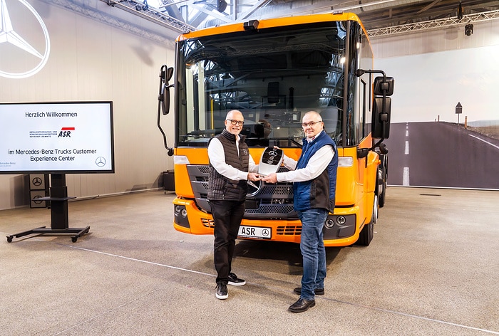 Stadtreinigung Chemnitz übernimmt elf neue Mercedes-Benz Econic für die Abfallentsorgung