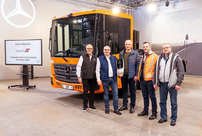 Stadtreinigung Chemnitz übernimmt elf neue Mercedes-Benz Econic für die Abfallentsorgung