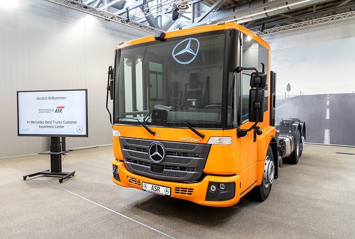 Stadtreinigung Chemnitz übernimmt elf neue Mercedes-Benz Econic für die Abfallentsorgung