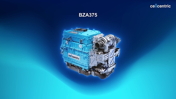 Defining the new fuel cell standard in heavy-duty applications: cellcentric unveils BZA375