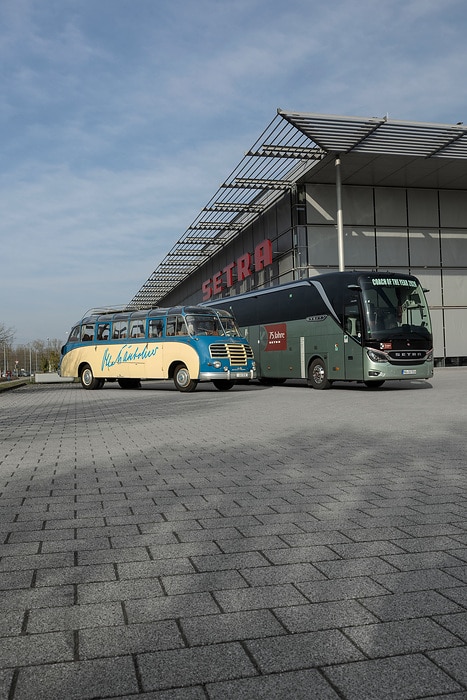 Press Kit “75 Years of Setra” – Innovation built on Tradition