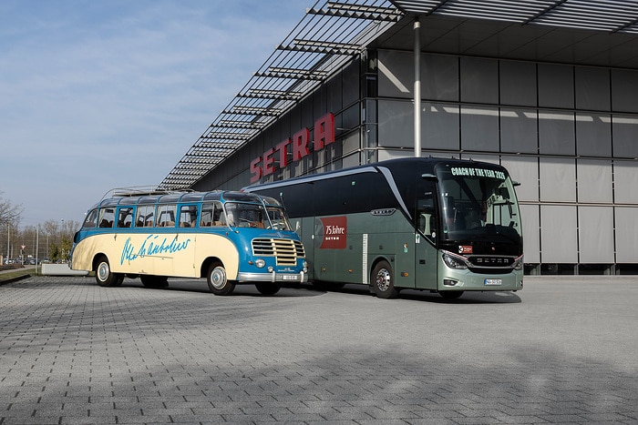 Press Kit “75 Years of Setra” – Innovation built on Tradition