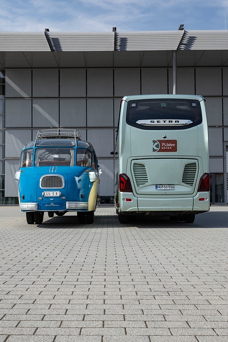 Press Kit “75 Years of Setra” – Innovation built on Tradition