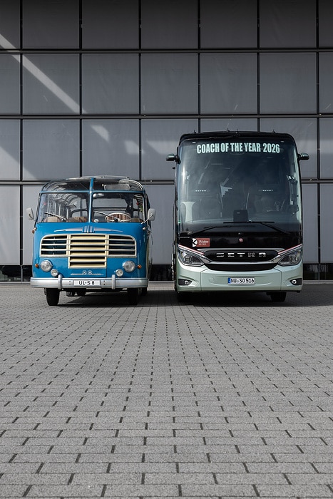 Press Kit “75 Years of Setra” – Innovation built on Tradition