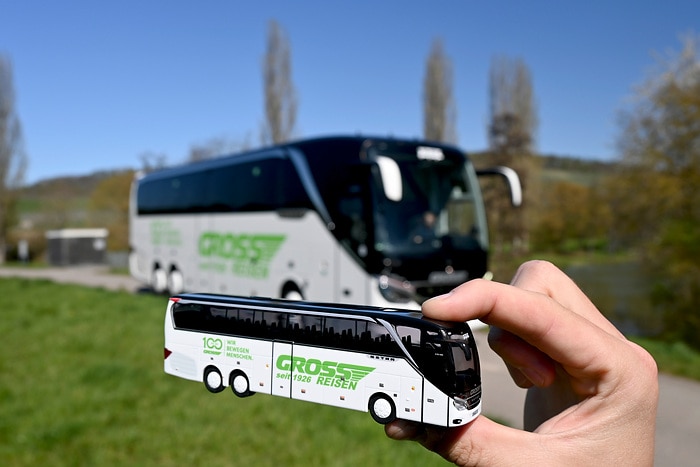 Neue Setra Reisebusse - Zur Feier des Tages