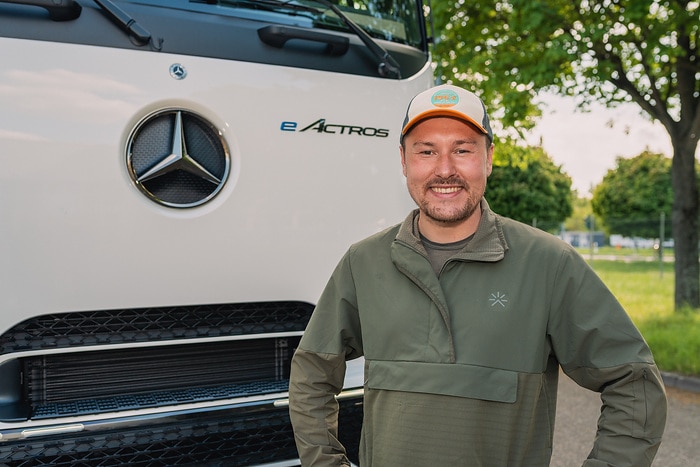 Around the world in 80 charges with the eActros 600: Content creator Tobias Wagner, aka ‘Elektrotrucker’, plans the first global circumnavigation with a battery-electric truck