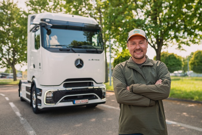 Around the world in 80 charges with the eActros 600: Content creator Tobias Wagner, aka ‘Elektrotrucker’, plans the first global circumnavigation with a battery-electric truck