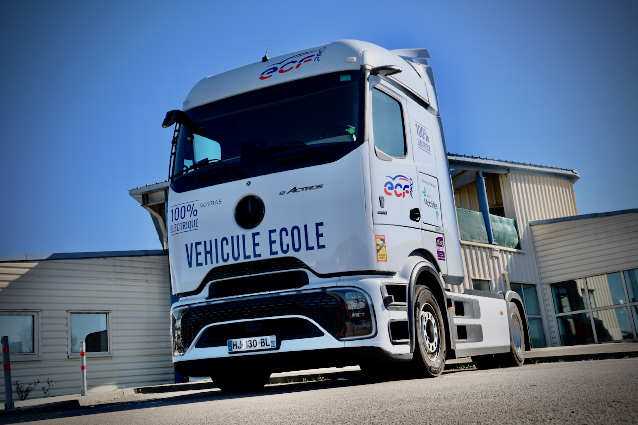 Fahrschul-Lkw der nächsten Generation: der eActros 600