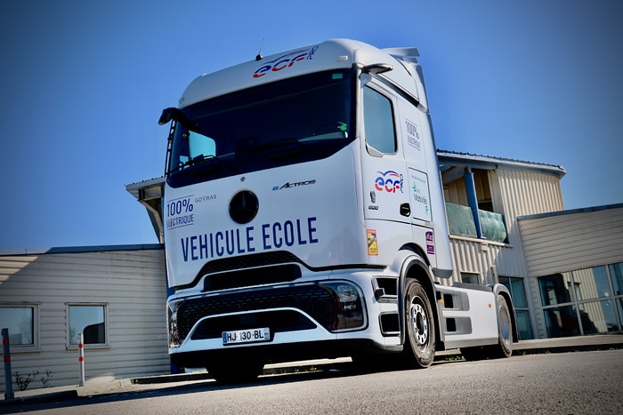 Fahrschul-Lkw der nächsten Generation: der eActros 600