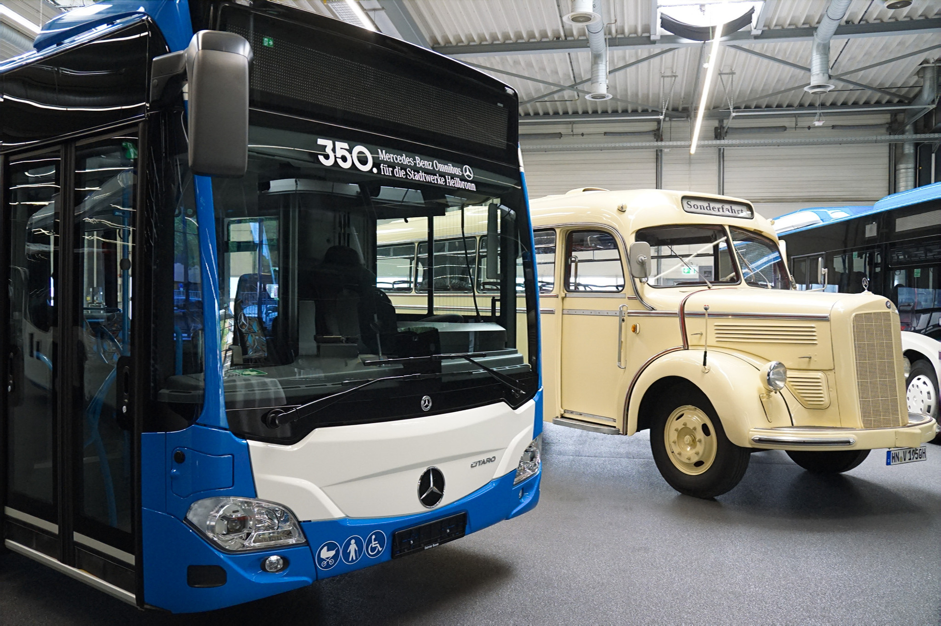 350th Mercedes‑Benz city bus delivered to Heilbronn