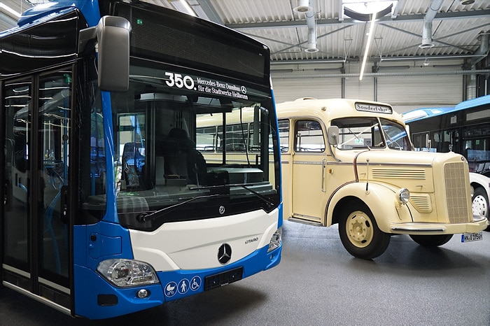 350th Mercedes‑Benz city bus delivered to Heilbronn