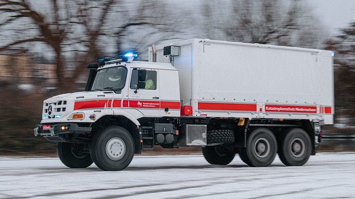 Mercedes-Benz Trucks auf der INTERSCHUTZ 2026: Robuste Fahrzeuglösungen von Arocs bis Zetros