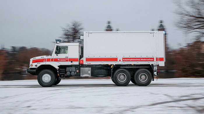 Mercedes-Benz Trucks auf der INTERSCHUTZ 2026: Robuste Fahrzeuglösungen von Arocs bis Zetros