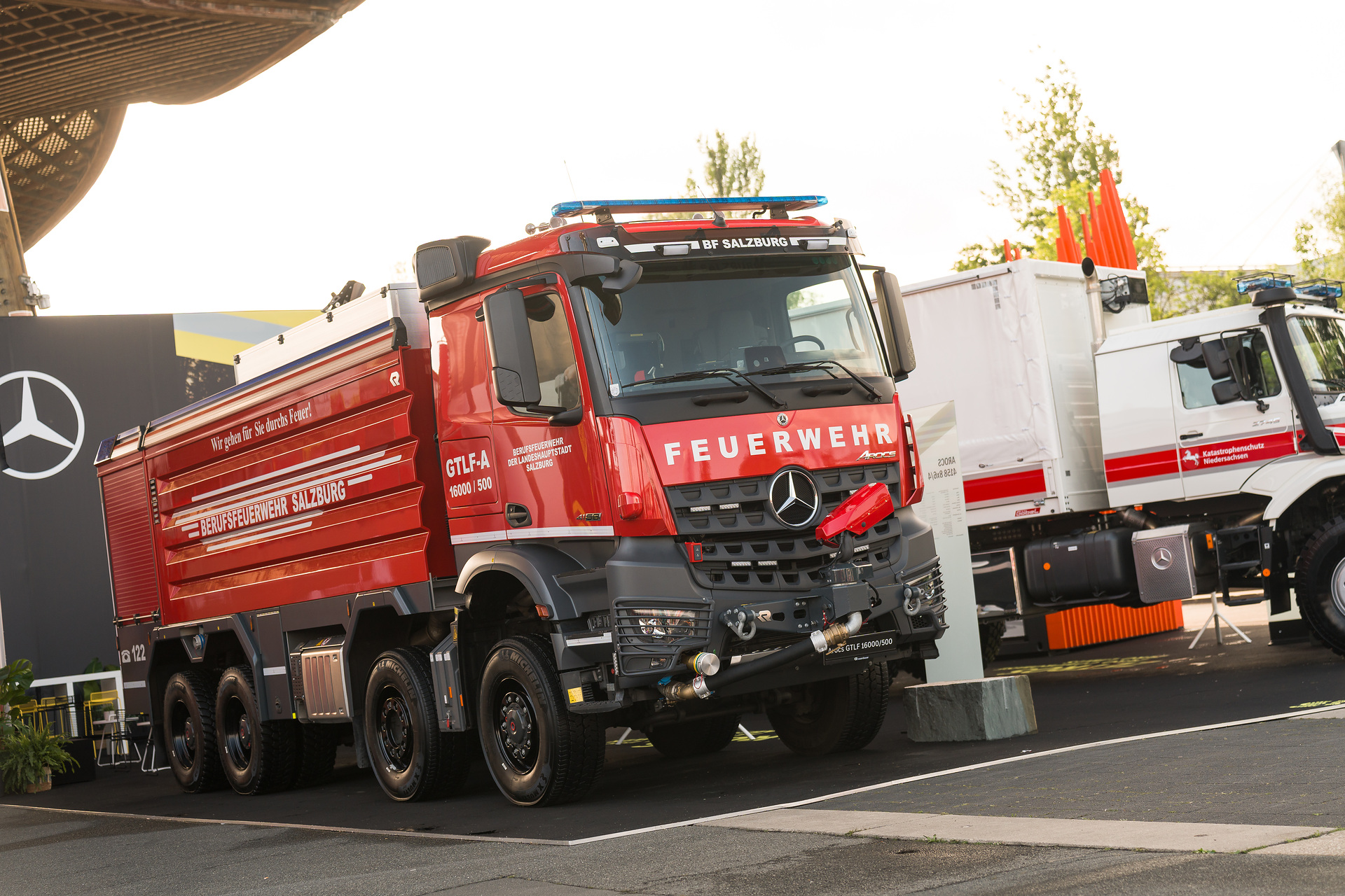 Mercedes-Benz Trucks auf der INTERSCHUTZ 2026: Robuste Fahrzeuglösungen von Arocs bis Zetros