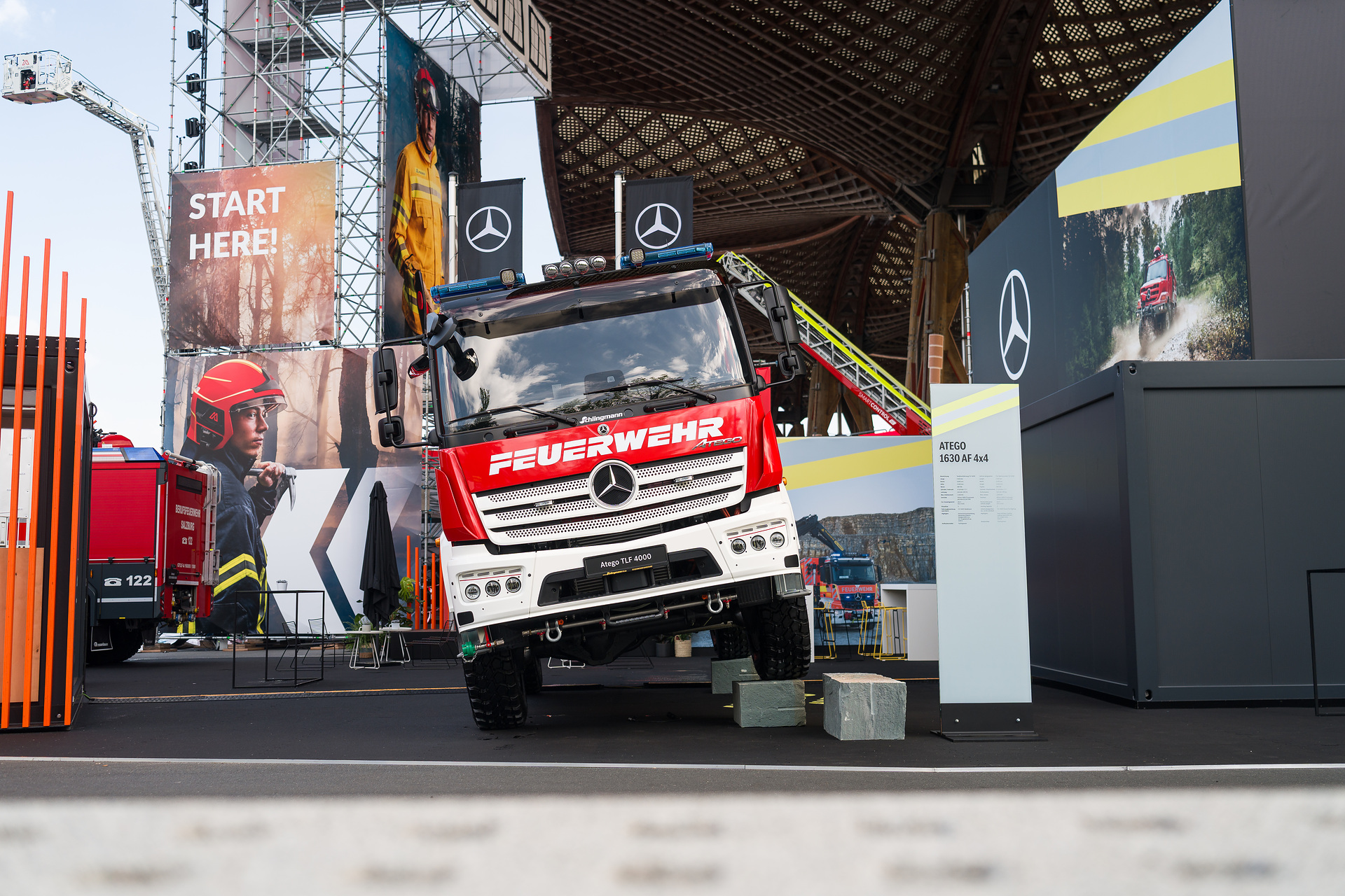 Mercedes-Benz Trucks auf der INTERSCHUTZ 2026: Robuste Fahrzeuglösungen von Arocs bis Zetros