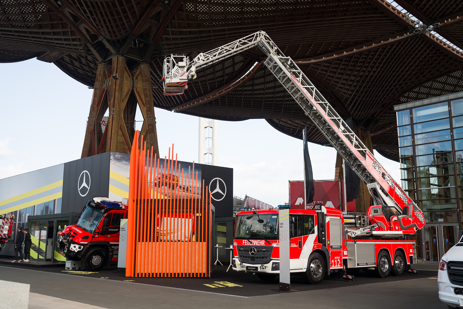 Mercedes-Benz Trucks auf der INTERSCHUTZ 2026: Robuste Fahrzeuglösungen von Arocs bis Zetros