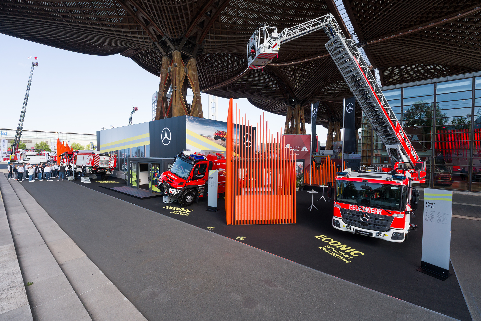 Mercedes-Benz Trucks auf der INTERSCHUTZ 2026: Robuste Fahrzeuglösungen von Arocs bis Zetros