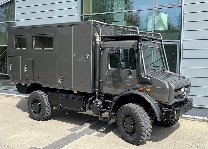 On Two Axles Under the Open Sky: Mercedes-Benz eActros 600 Expedition Vehicle and Several Unimogs at Abenteuer Allrad 2026