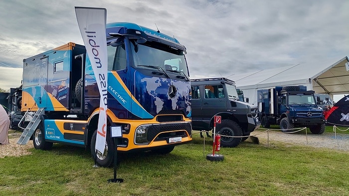 On Two Axles Under the Open Sky: Mercedes-Benz eActros 600 Expedition Vehicle and Several Unimogs at Abenteuer Allrad 2026