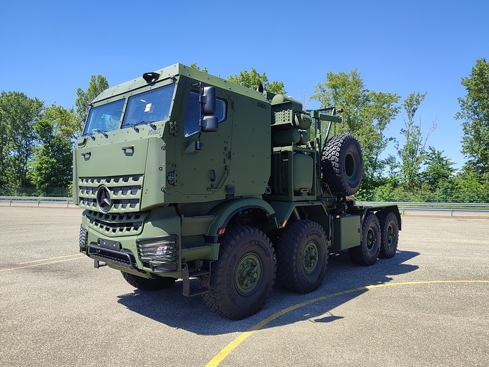 Daimler Truck zeigt umfangreiches Portfolio an Mobilitätslösungen für den Defence-Bereich auf der Eurosatory 2026
