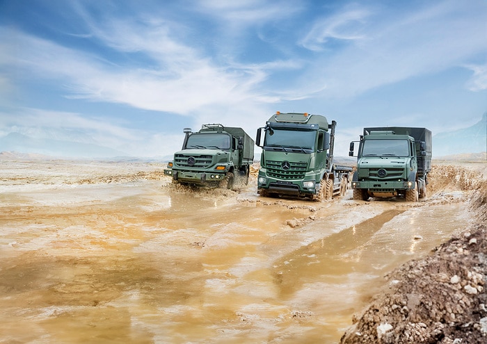 Daimler Truck zeigt umfangreiches Portfolio an Mobilitätslösungen für den Defence-Bereich auf der Eurosatory 2026