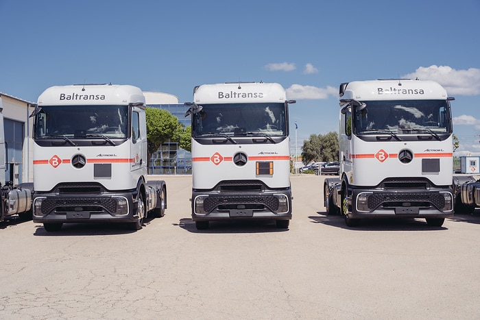 Der spanische Logistiker Baltransa verstärkt seine Flotte mit 25 neuen Mercedes Benz Actros L ProCabin