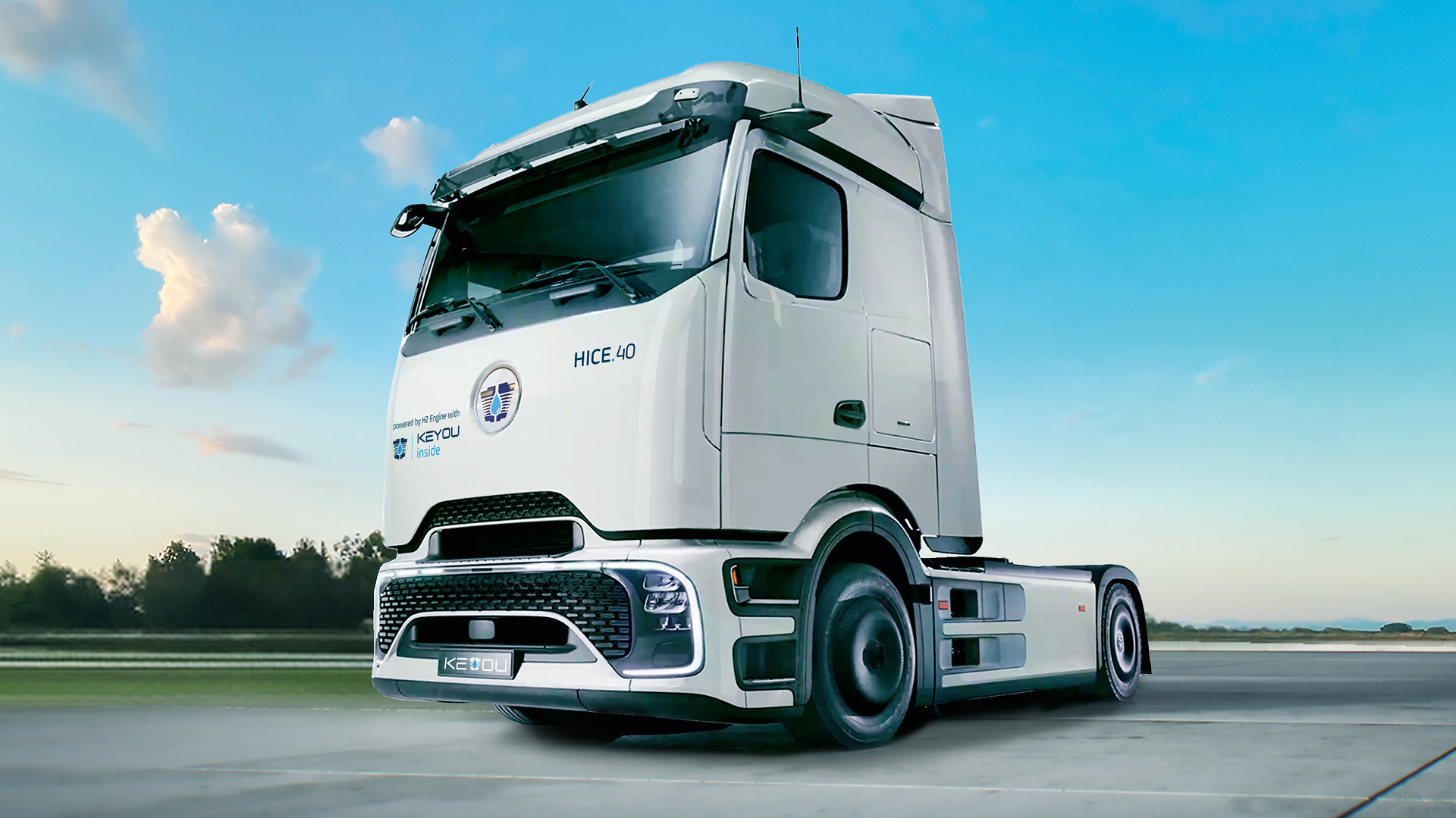 Daimler Truck Partners with KEYOU on Hydrogen Combustion Technology