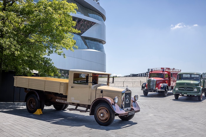 Special exhibition “130 Years of Commercial Vehicles” at the Mercedes-Benz Museum starting June 28, 2026