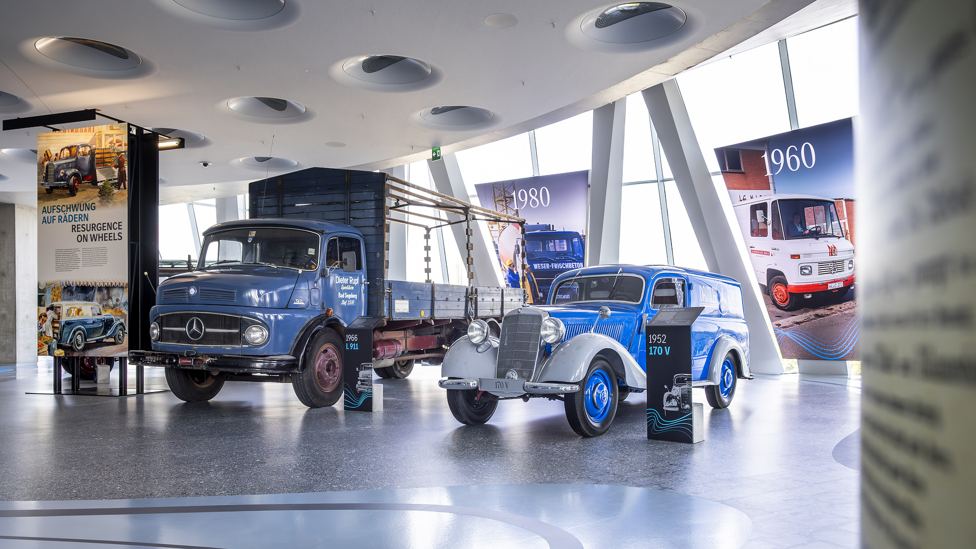 Sonderausstellung „130 Jahre Nutzfahrzeuge“ im Mercedes-Benz Museum ab 28. Juni 2026