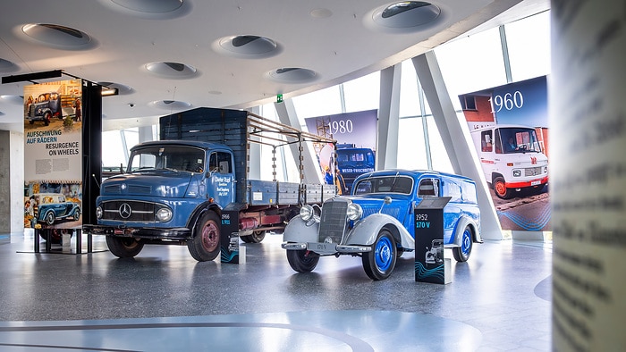 Special exhibition “130 Years of Commercial Vehicles” at the Mercedes-Benz Museum starting June 28, 2026