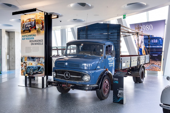Special exhibition “130 Years of Commercial Vehicles” at the Mercedes-Benz Museum starting June 28, 2026
