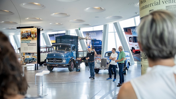 Sonderausstellung „130 Jahre Nutzfahrzeuge“ im Mercedes-Benz Museum ab 28. Juni 2026