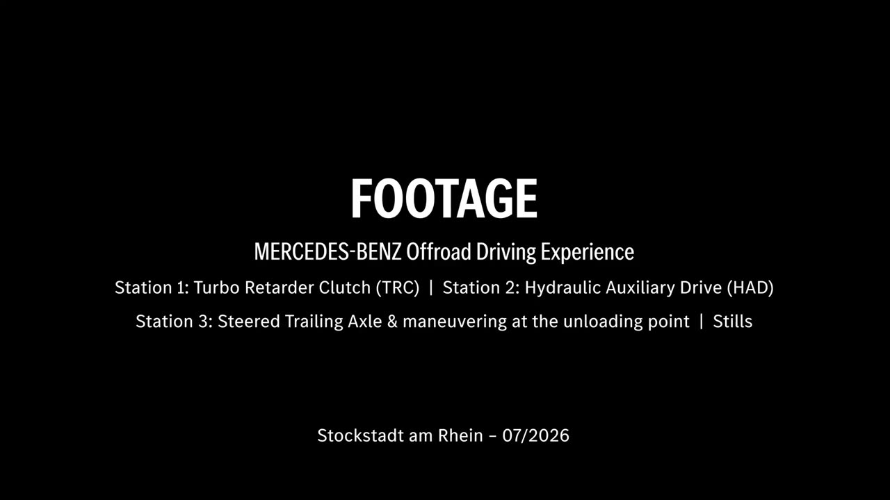 Mercedes-Benz Trucks Showcases Comprehensive Portfolio for Modern Construction Site Operations