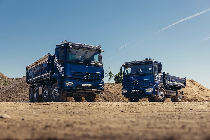 Mercedes-Benz Trucks Showcases Comprehensive Portfolio for Modern Construction Site Operations