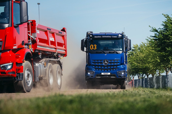 Mercedes-Benz Trucks Showcases Comprehensive Portfolio for Modern Construction Site Operations