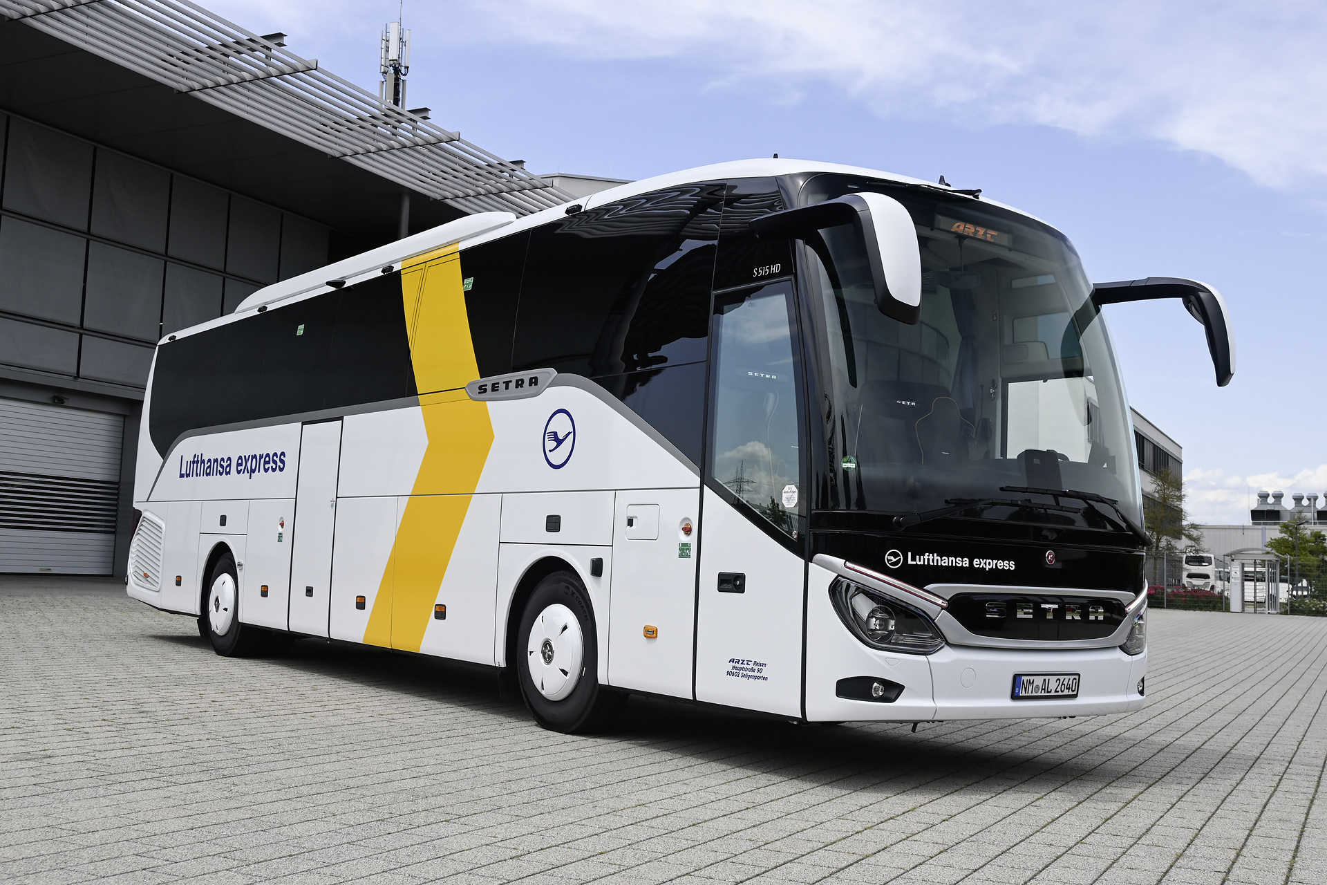 Busunternehmen finden Setra-Komfort klasse