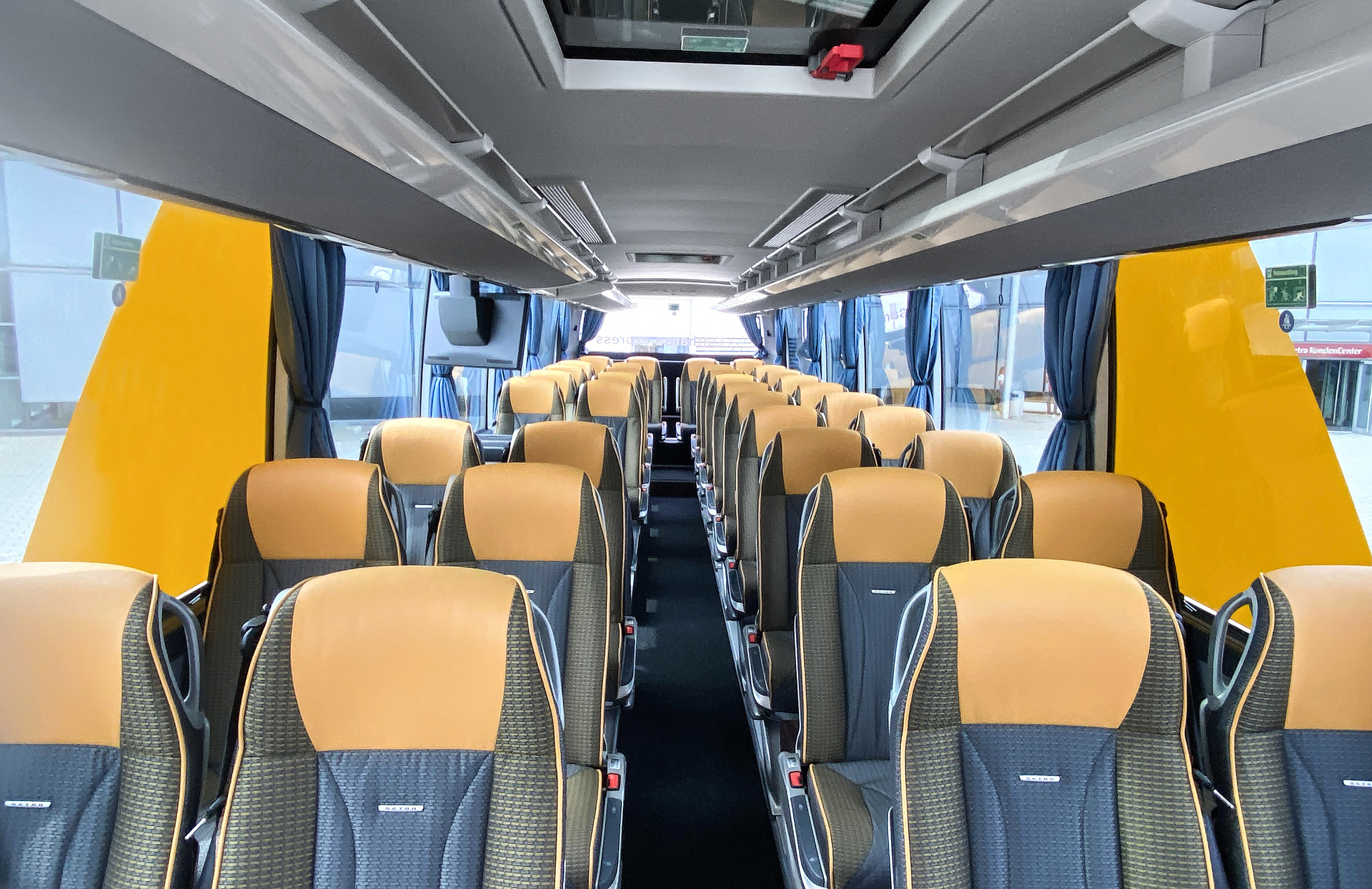 Busunternehmen finden Setra-Komfort klasse