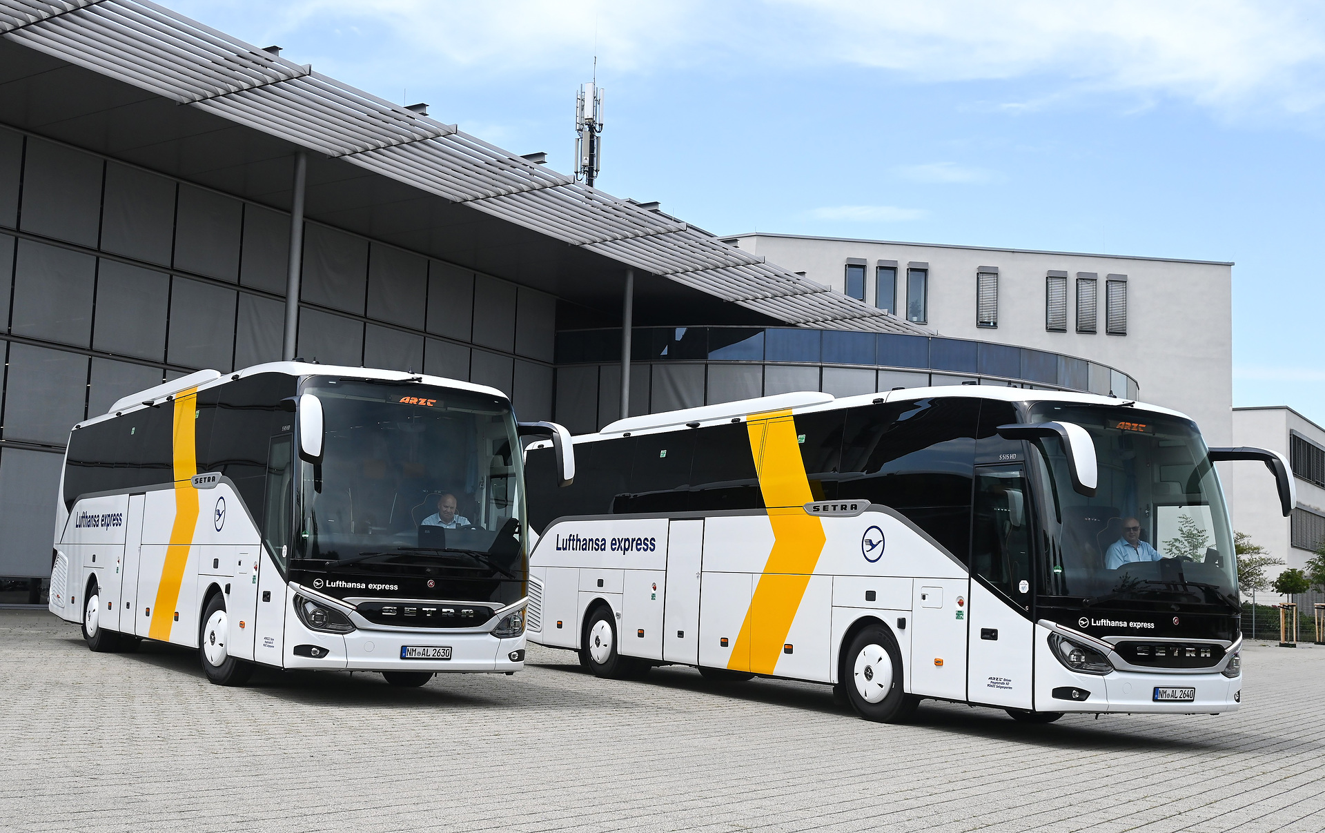 Busunternehmen finden Setra-Komfort klasse