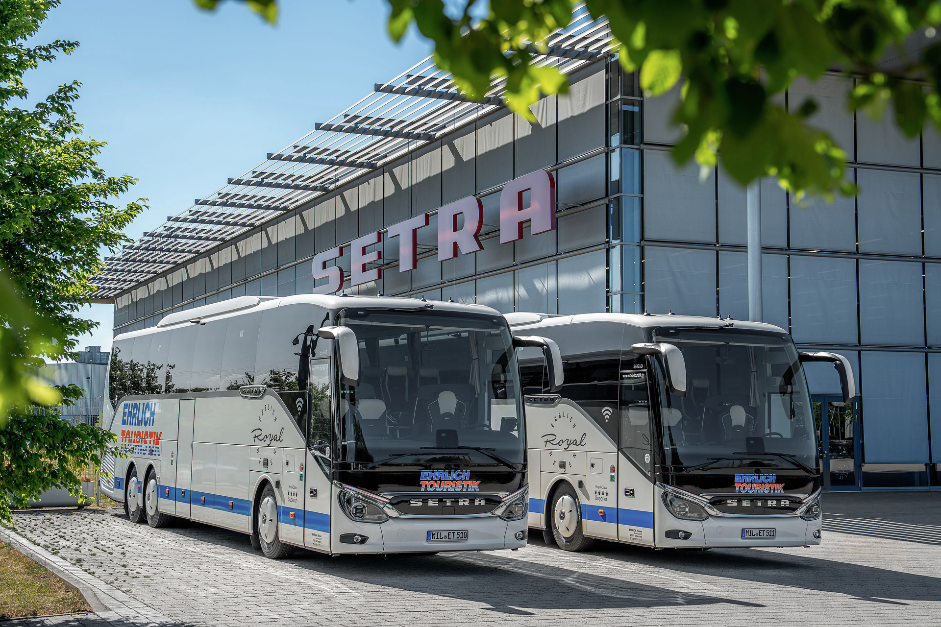 Busunternehmen finden Setra-Komfort klasse