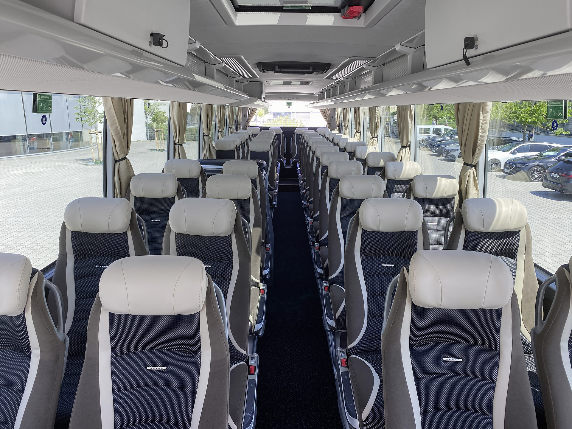Busunternehmen finden Setra-Komfort klasse