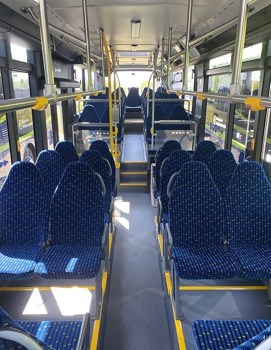 Zehn neue Setra Low Entry Busse für Geldhauser