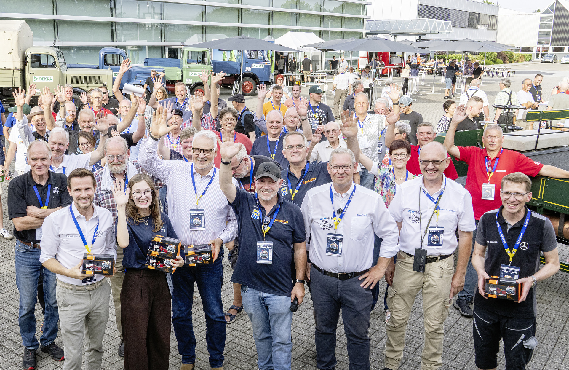 130 Jahre Lkw: Mercedes-Benz Trucks eröffnet    Deutschlandfahrt 2026 im Werk Wörth