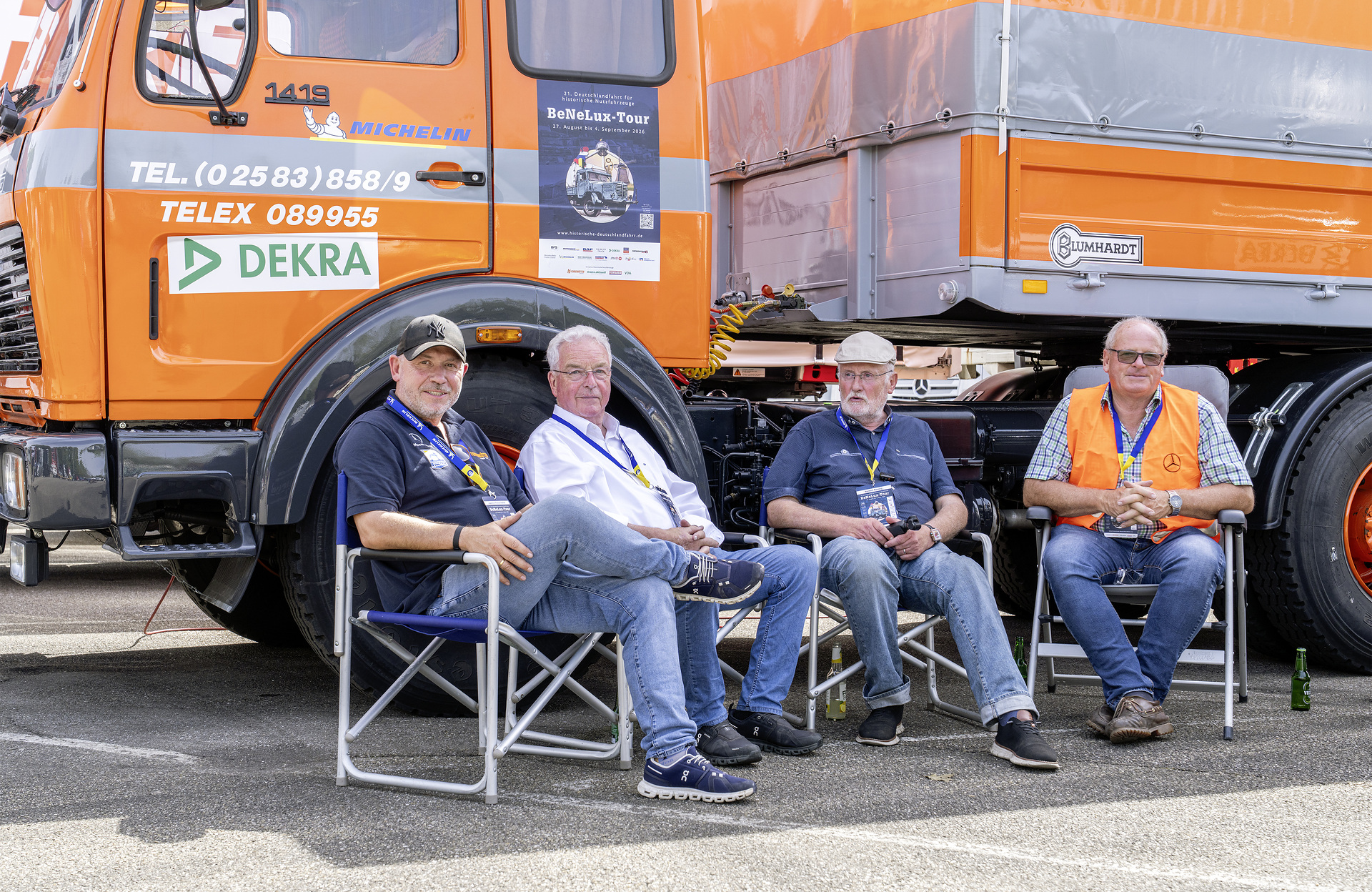 130 Jahre Lkw: Mercedes-Benz Trucks eröffnet Deutschlandfahrt 2026 im Werk Wörth